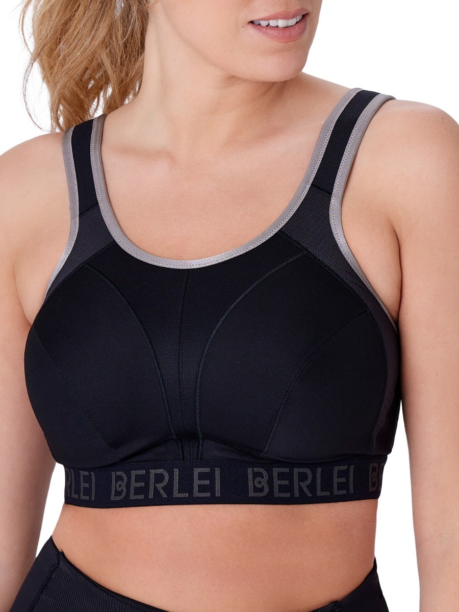 Extreme Support Non Wired Sports Bra Black