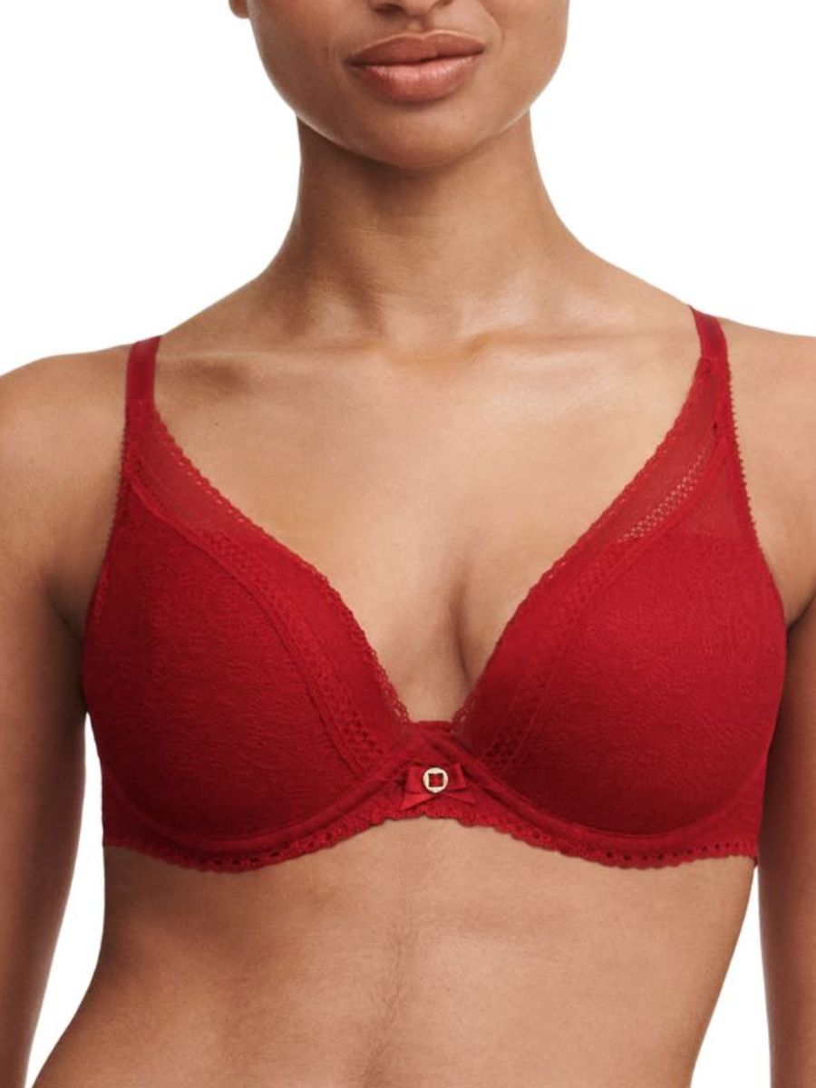 Chantelle - Festivite Plunge Bra Scarlet