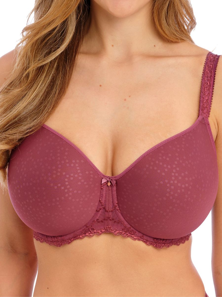 Ana Red Spacer Moulded Bra from Fantasie