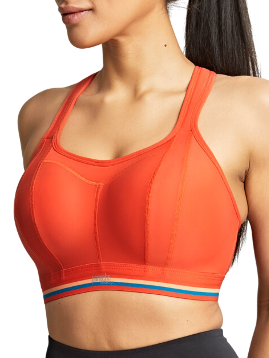 Non Wired Magnetic Racerback Sports Bra Sunrise Orange