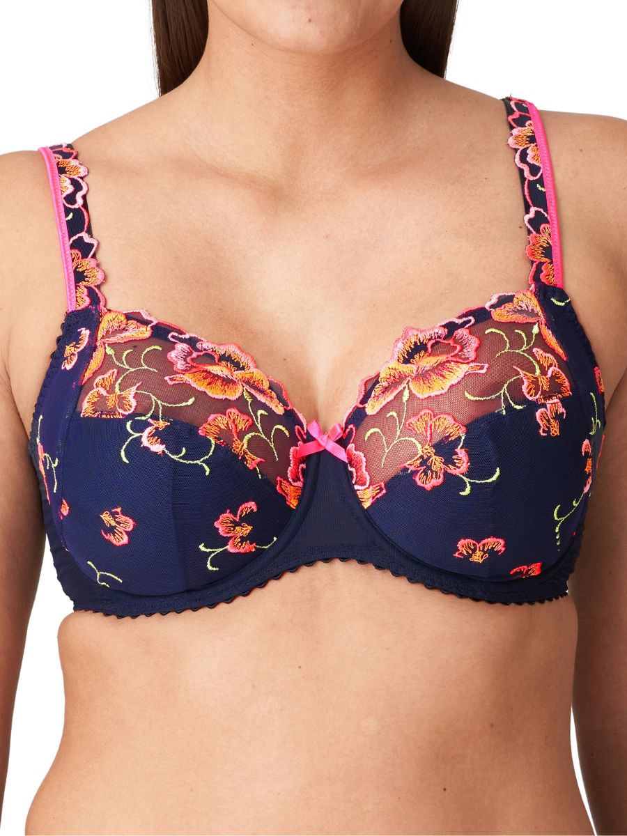 Devdaha Full Cup Bra - Velvet Blue