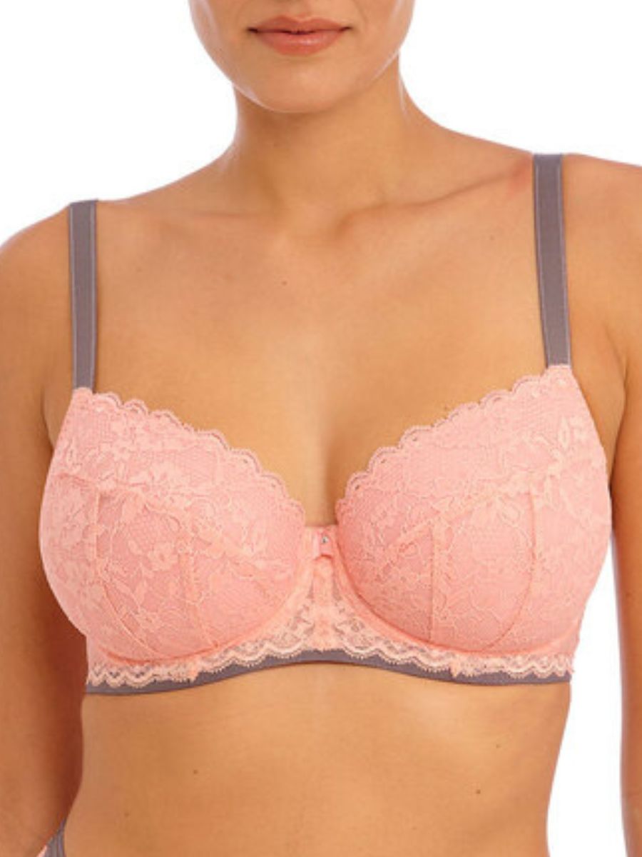 Freya Offbeat Padded Half Cup Bra Rosehip Braforme