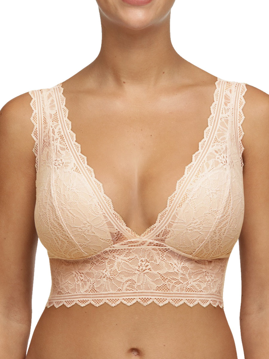 Chantelle Breathable Bra Nude Beige Size 32H New