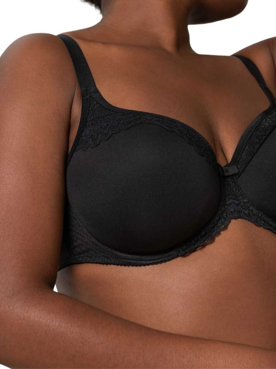 Triumph Comfort Minimizer Bra for Women - Premium Full Coverage Bra with  Underwire - Available in Plus Sizes - 34C, Black at  Women's Clothing  store