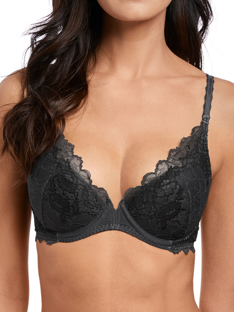 buy the Wacoal Lace Perfection Push Up Bra in Honeysuckle