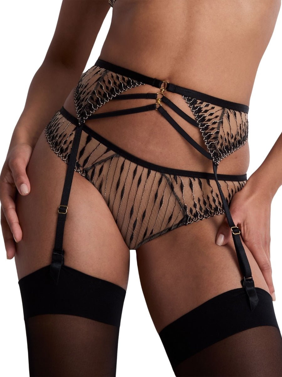 Voodoo Kiss Suspender Belt