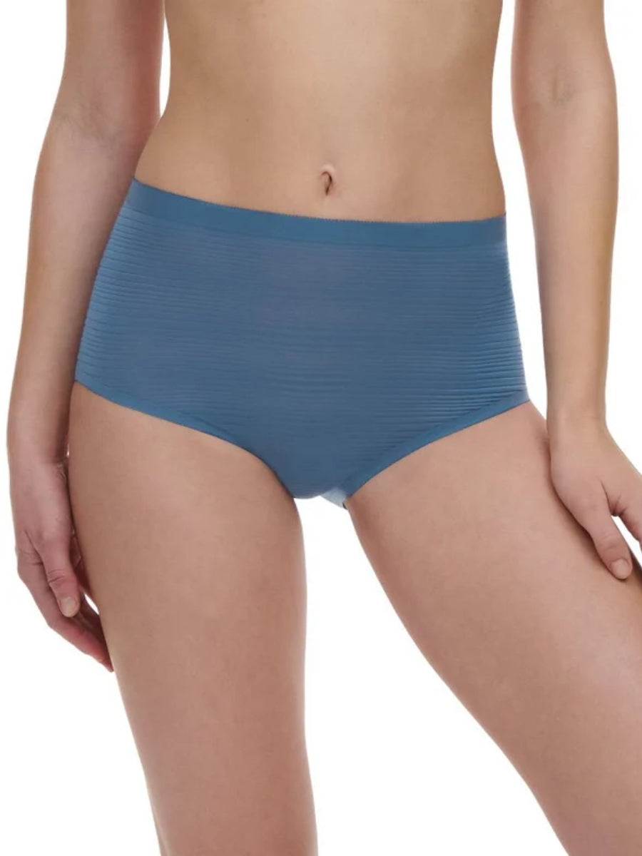 SoftStretch Stripes High Waist Brief