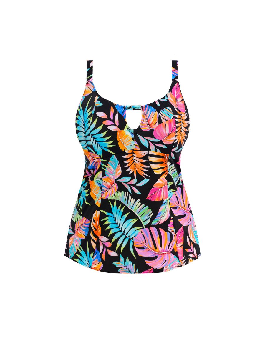 Elomi Tropical Falls Tankini - Black | BraForMe