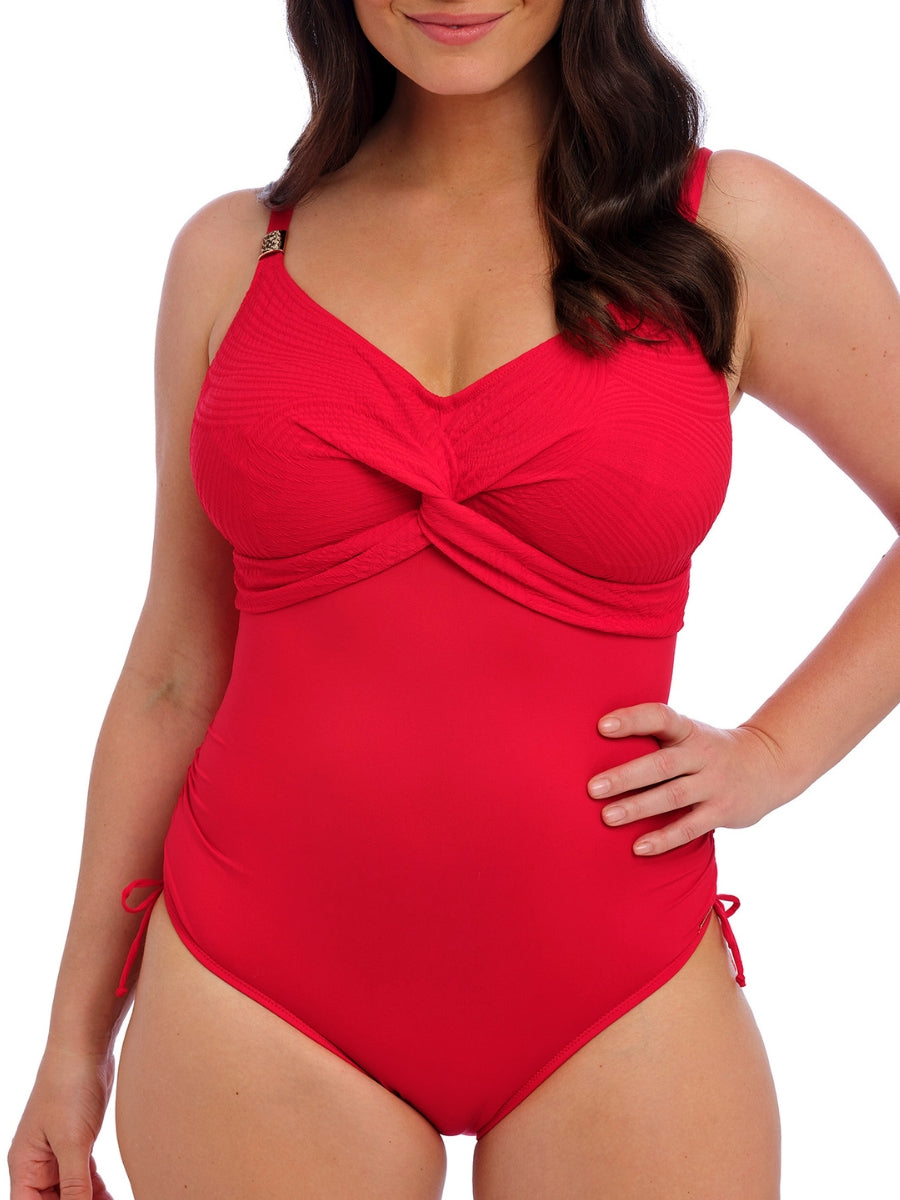 Ottawa Swimsuit - Radiant Red