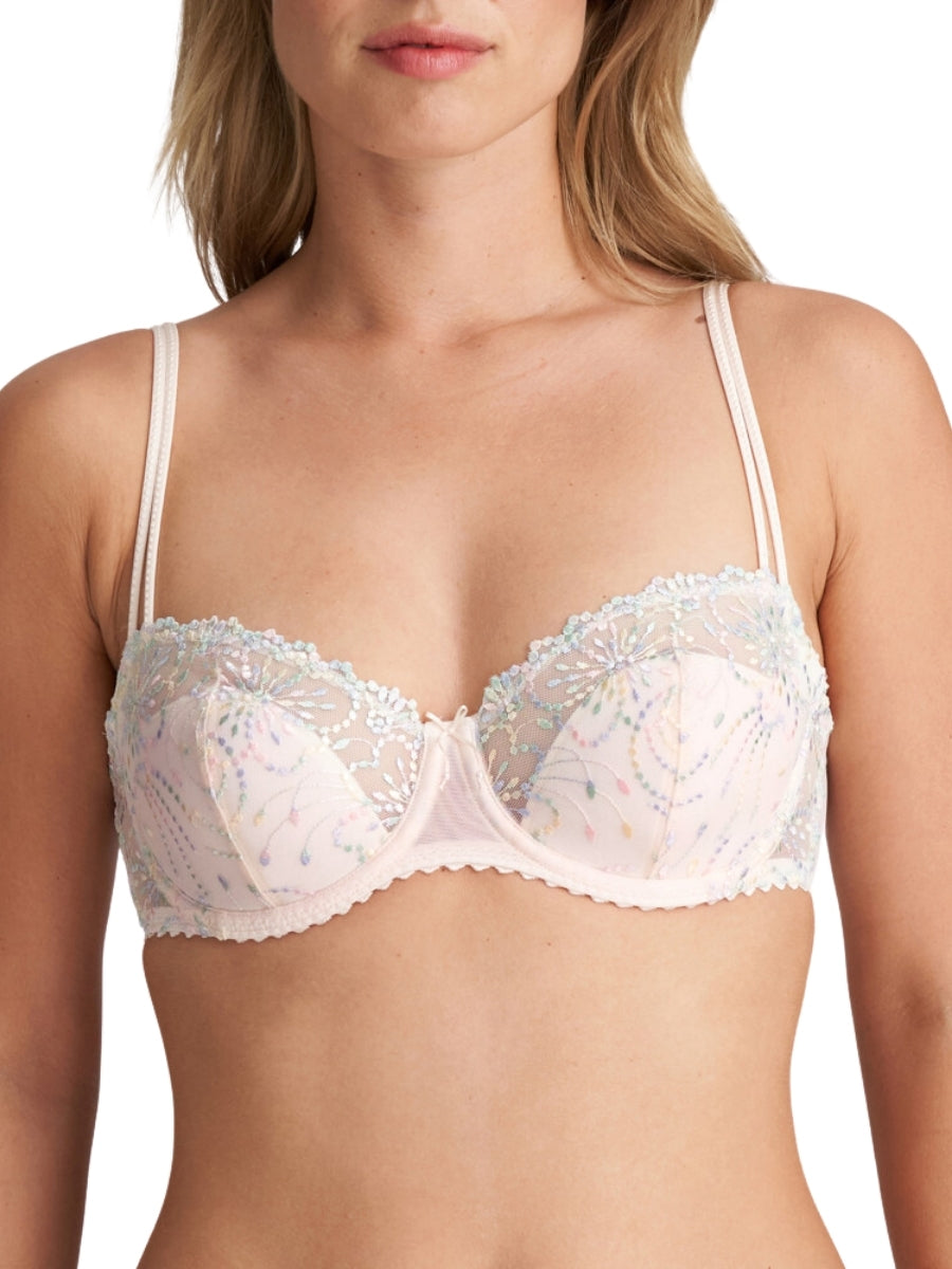 Jane Half Padded Balcony Bra - Boudoir Cream