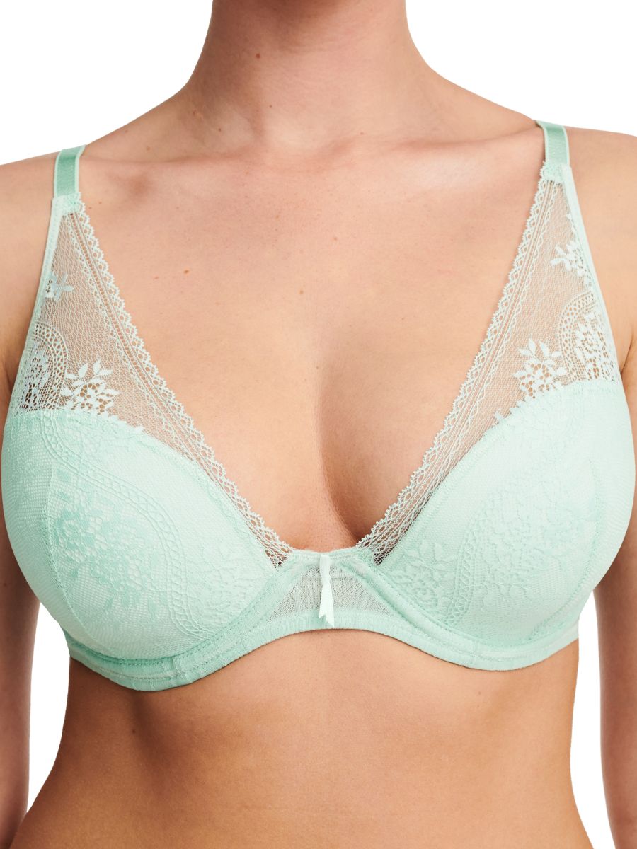 Passionata Maddie Plunge T Shirt Bra Nile Green Braforme 1827