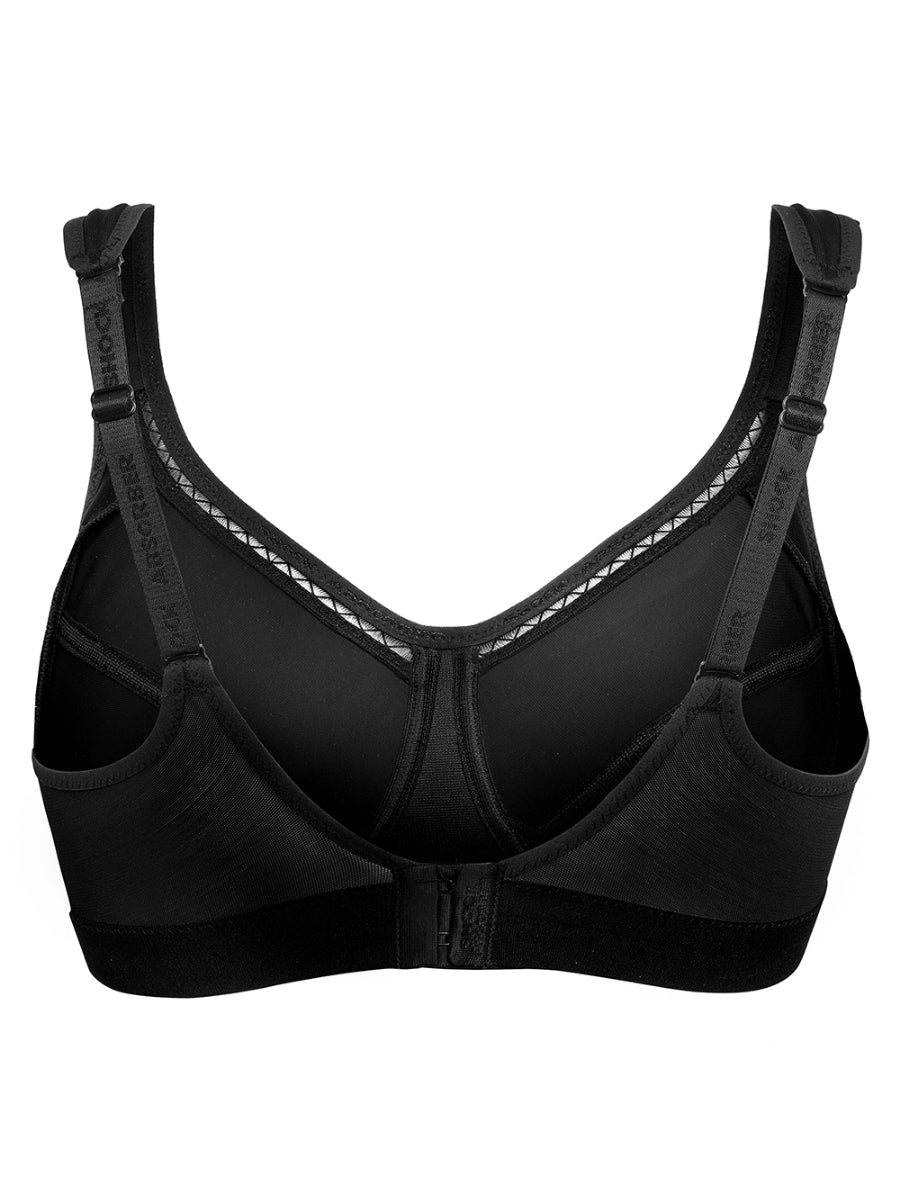 Active Classic Support Sports Bra Black