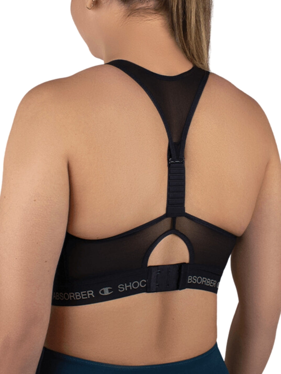 Shock absorber zipped sports bra hotsell