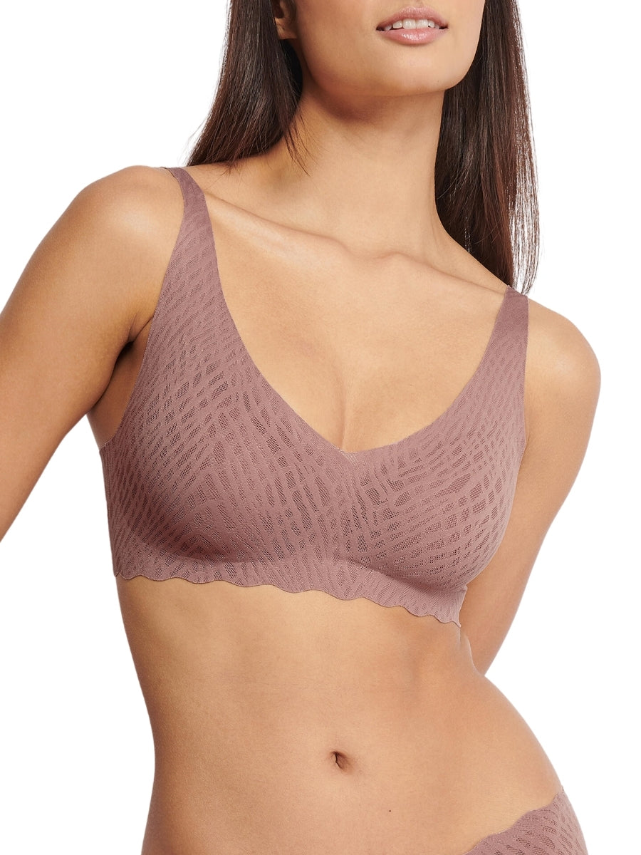 ZERO Feel Bliss Soft Bra - Cacao