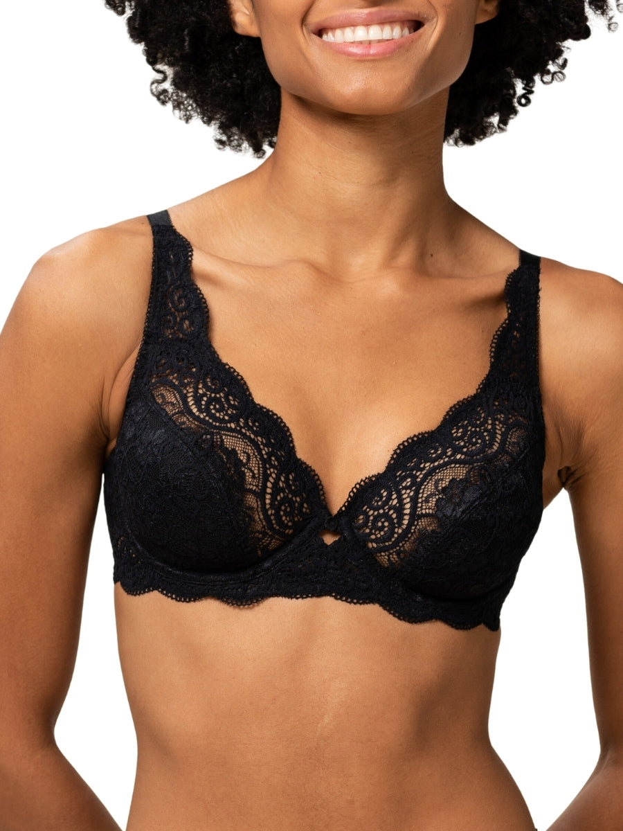 Amourette W High Apex Bra - Black