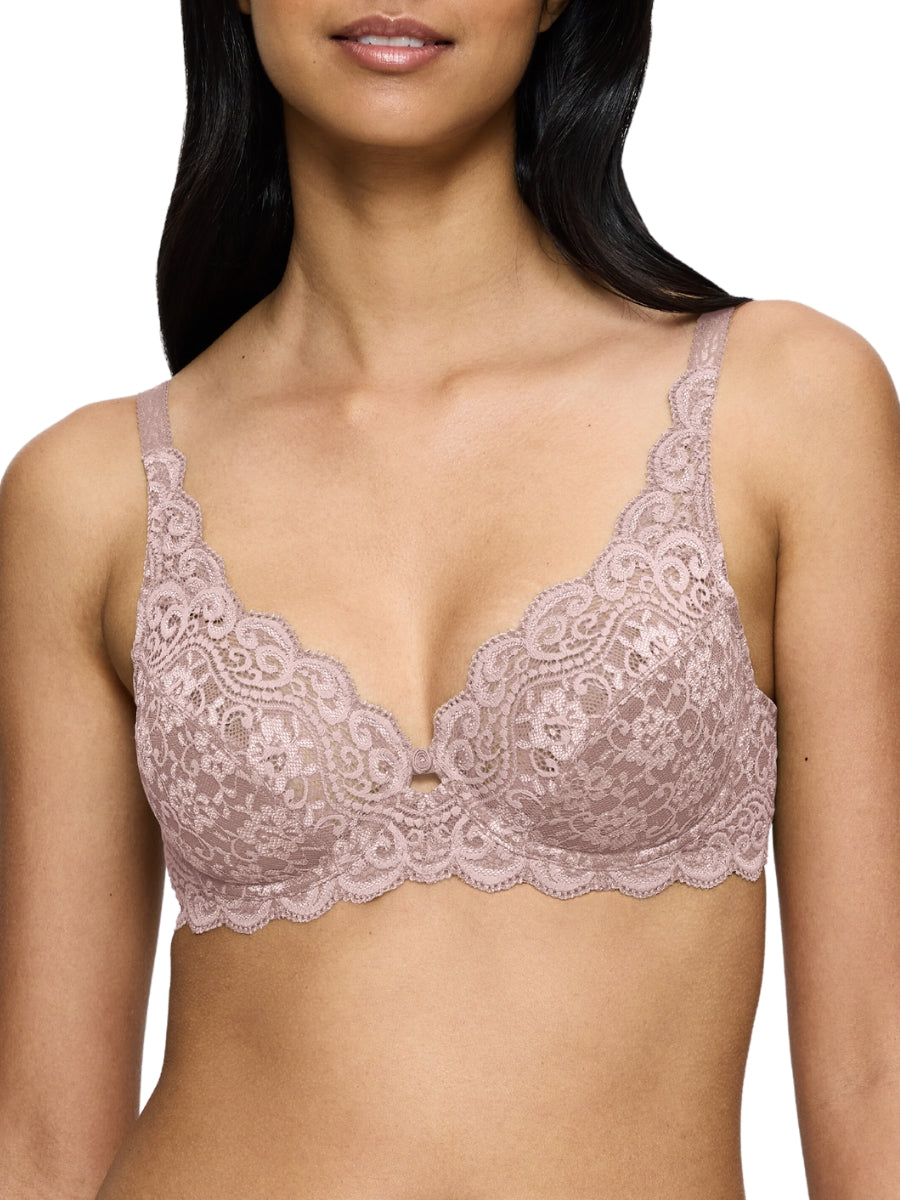 Amourette W High Apex Bra - Mauve Rose