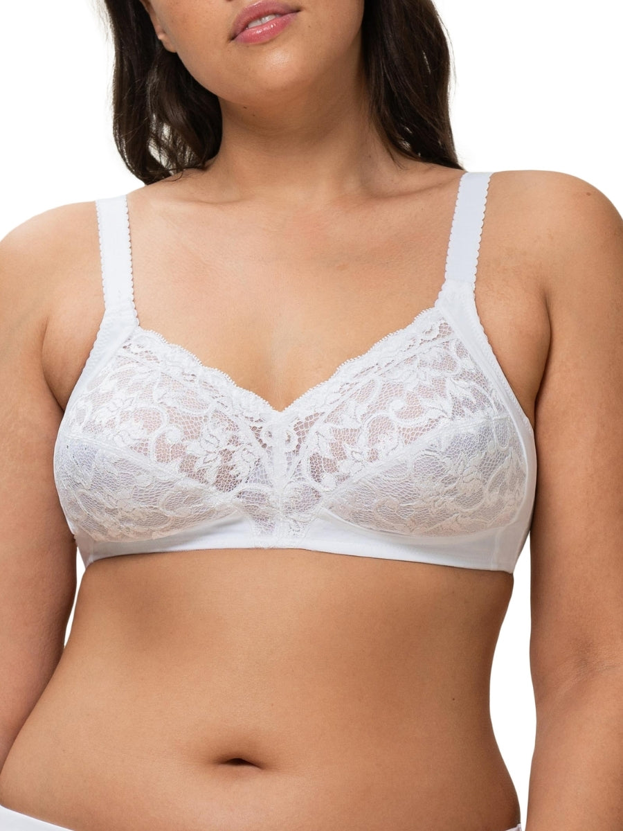 Delicate Doreen N Full Cup Bra - White