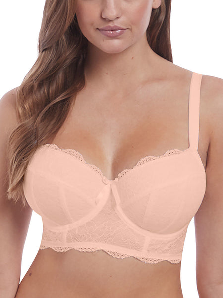 Freya Fancies Underwire Plunge Bra, Natural Beige