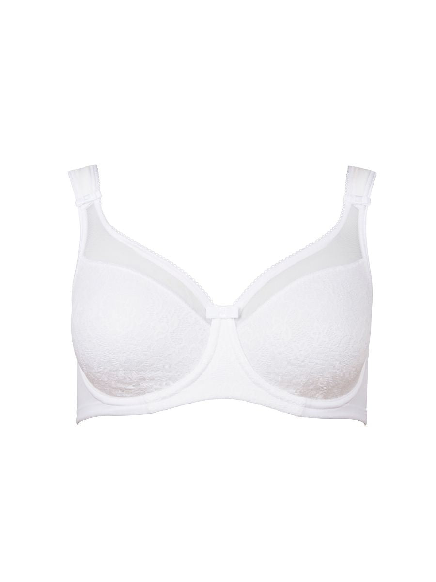 Berlei Women's Beauty Everyday Minimizer Bra, White (White), 34C