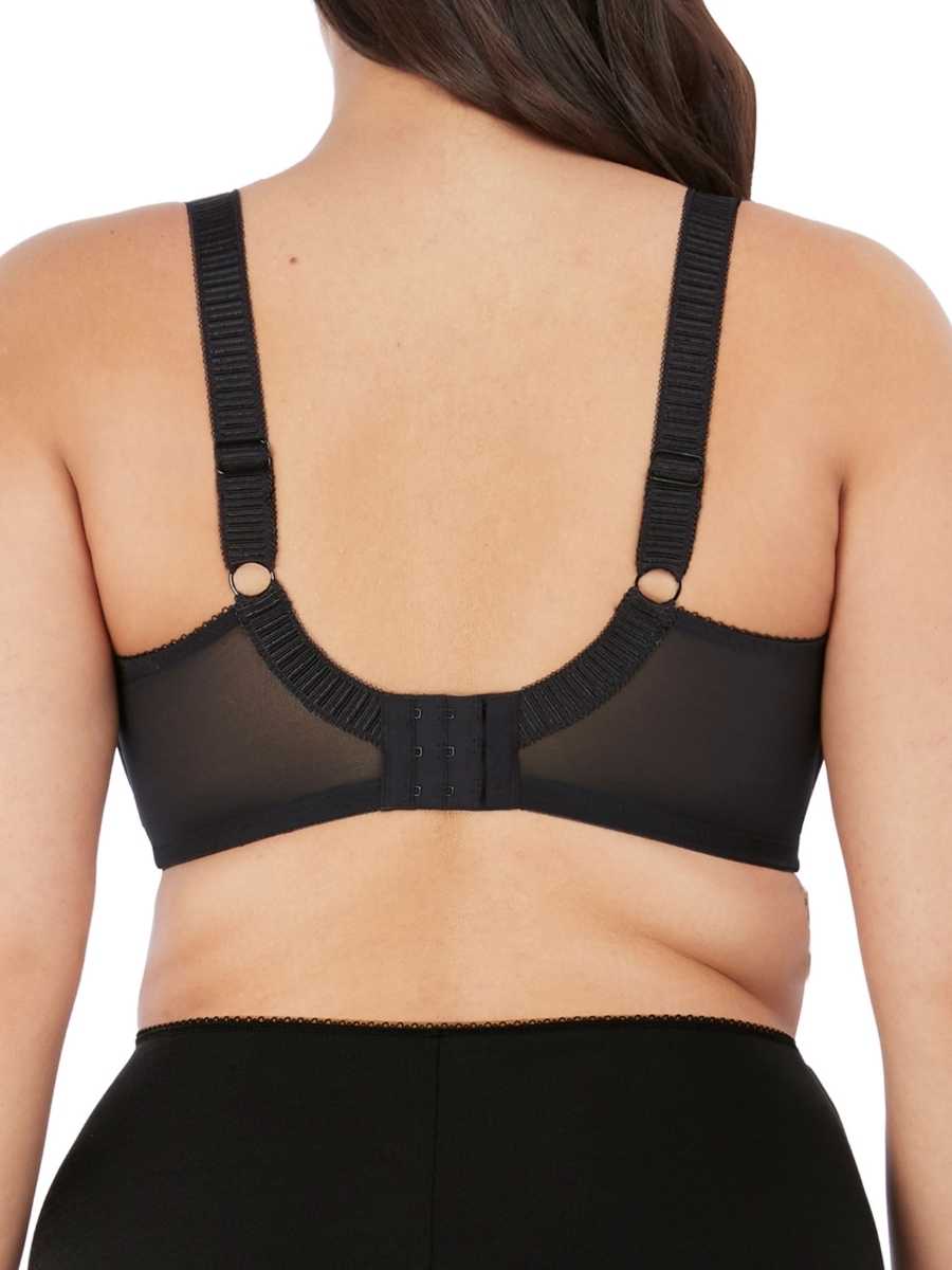 Elomi 36K Black Caitlyn FULL CUP Side Support Underwire Bra Style 8030 NWT