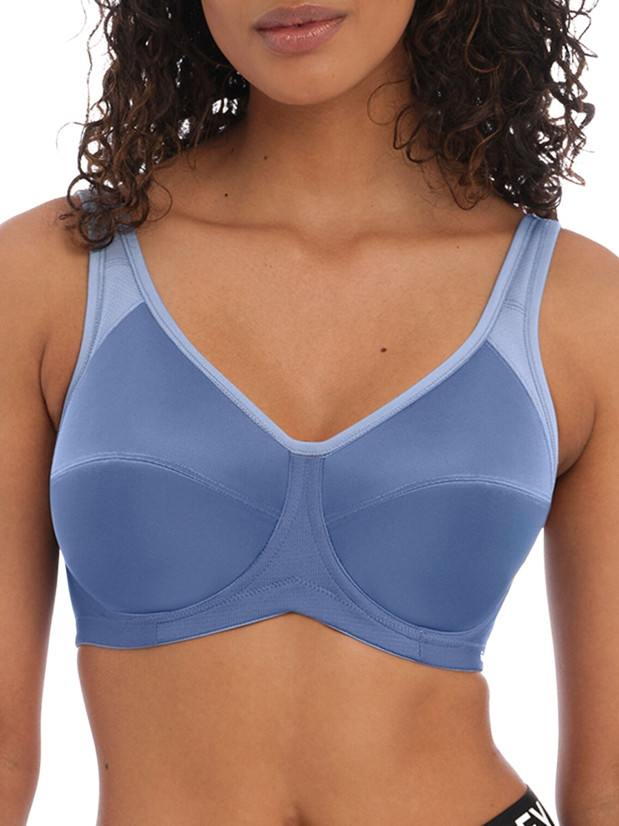 freya core underwired sports bra denim