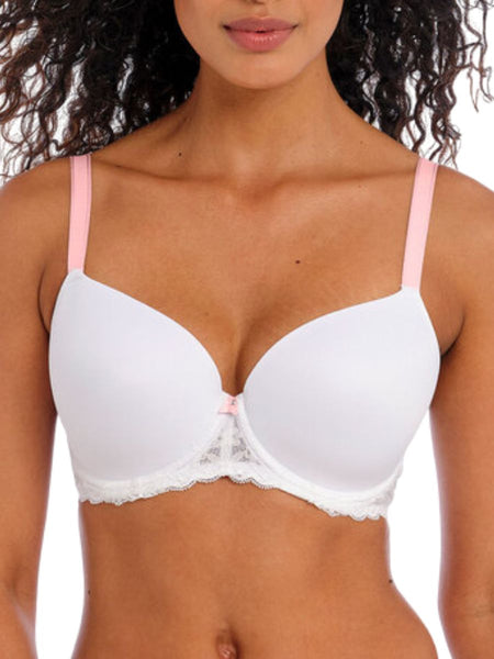 Freya Offbeat Moulded Demi Plunge Bra - Macaron