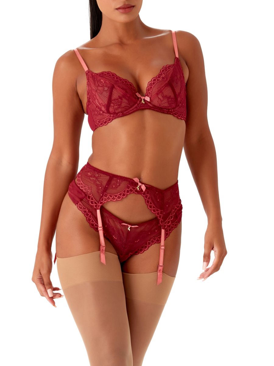 Gossard Superboost Lace Suspender Belt BraForMe