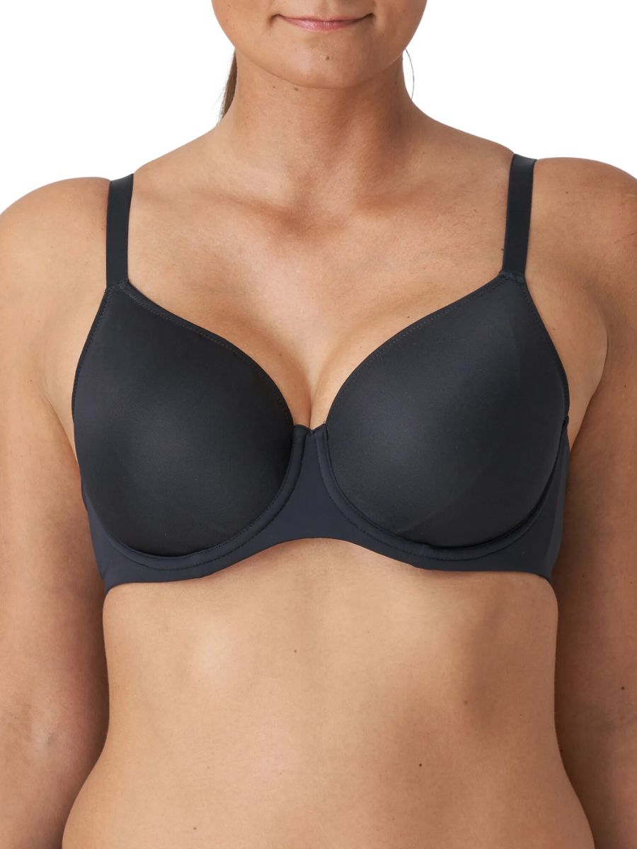 Figuras Non Padded Full Cup Seamless Bra - Charcoal