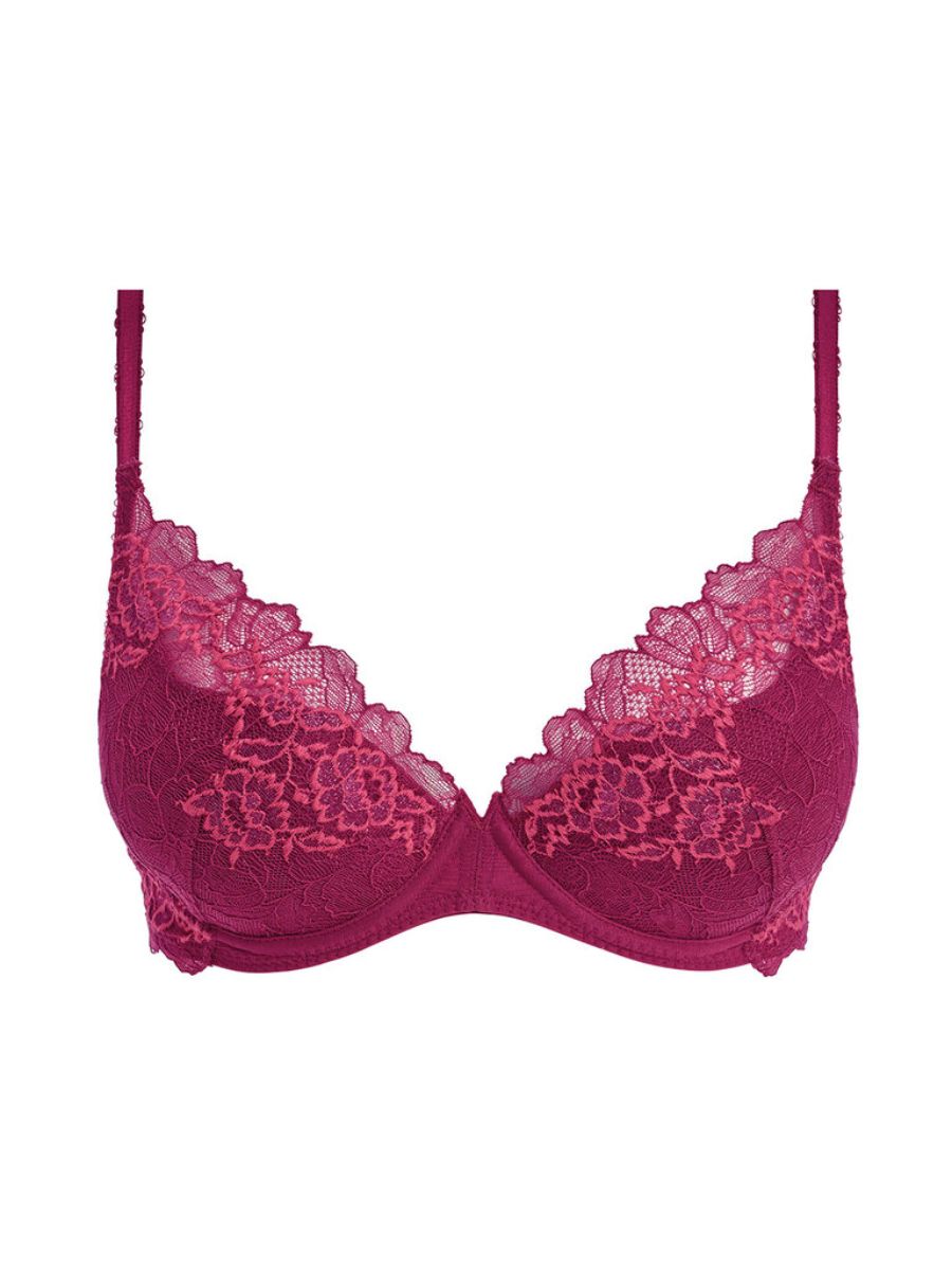 Womens Wacoal red Lace Perfection Underwired Bra