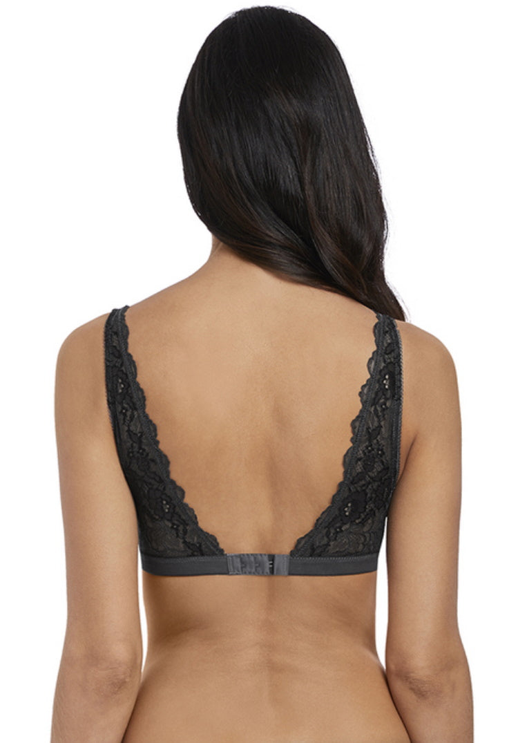 Wacoal: Lace Perfection Non Wired Bralette Charcoal – DeBra's