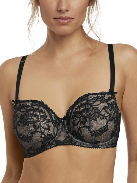 Fantasie Bronte Vertical Seam Bra Black – Brastop UK