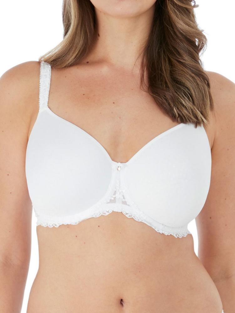 White Moulded Spacer Underwired Bra