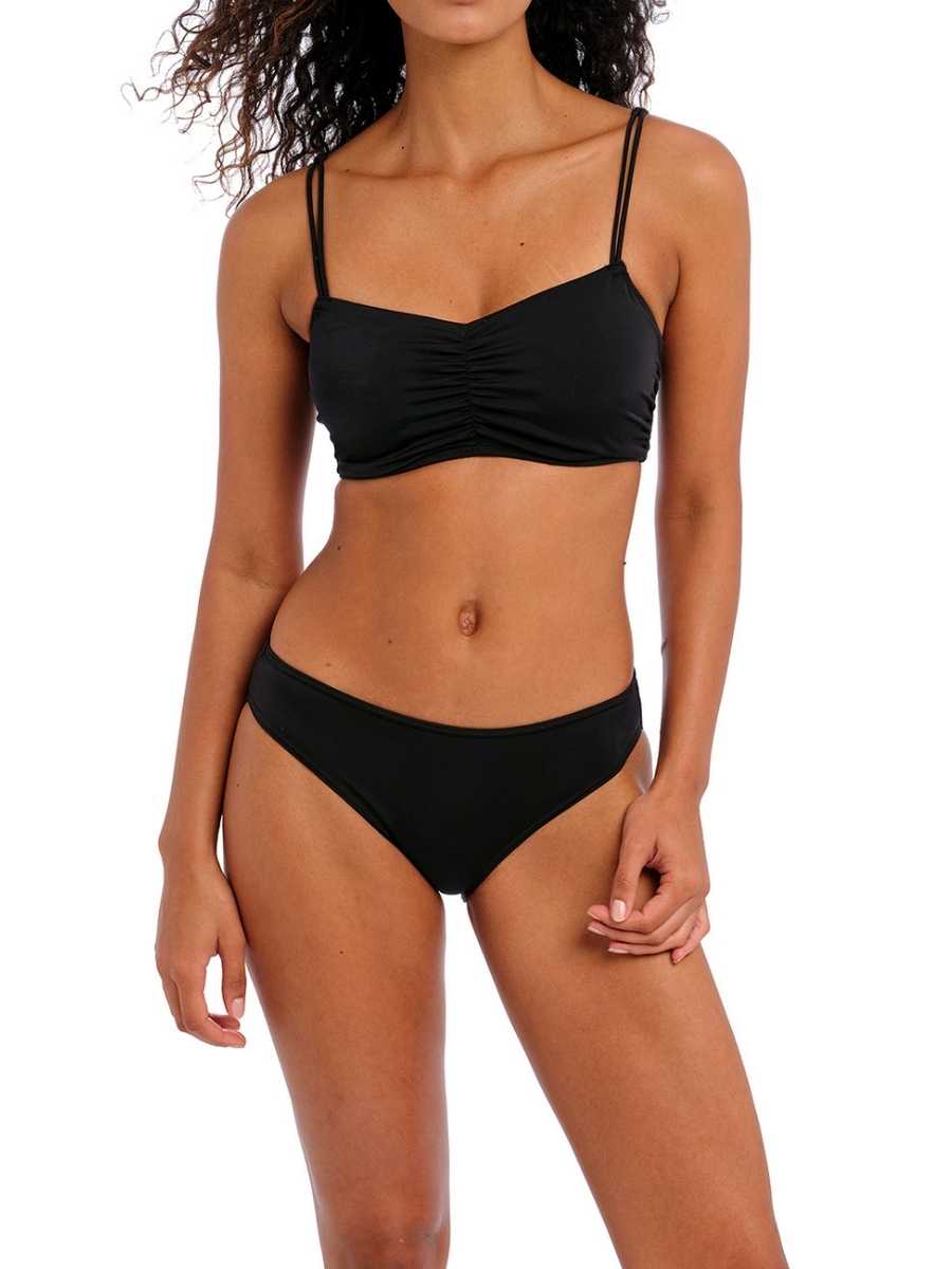 Freya Women's Jewel Cove Bandeau Bikini Top - As7233 34dd Black